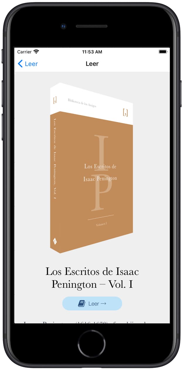 Captura de la pantalla de audiolibros de la aplicación de la Biblioteca de  Amigos