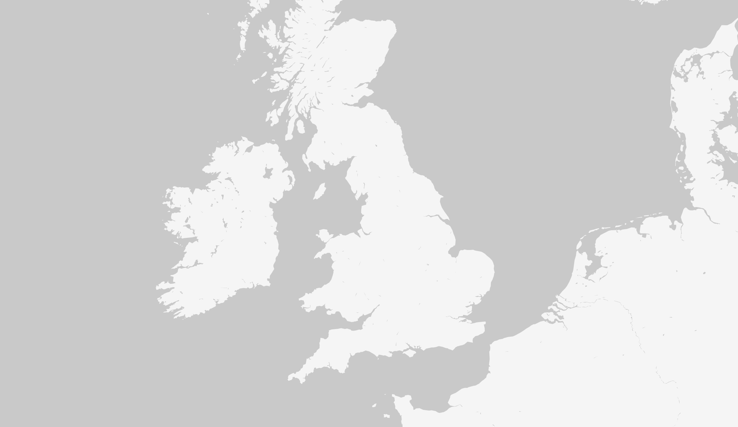 Mapa de Reino Unido.